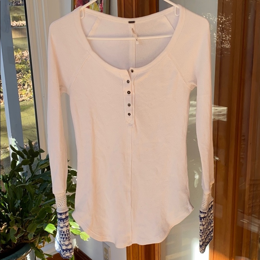 Free people waffle long sleeve